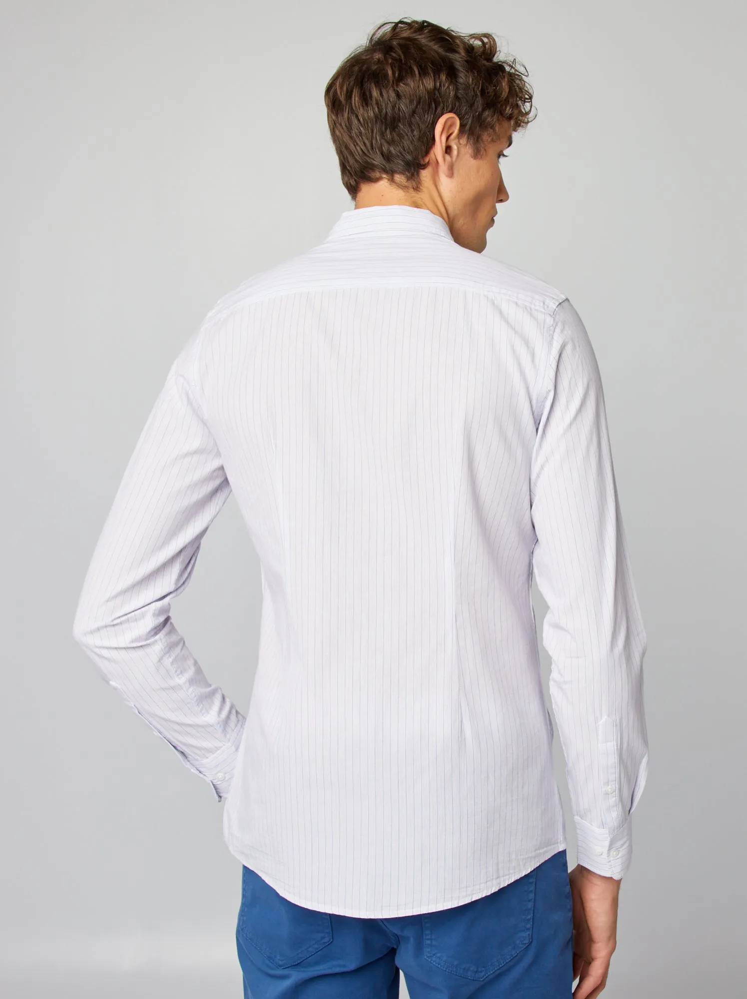 Camicia taglio aderente - slim fit - BEIGE